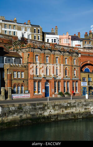 The Ramsgate Home for Smack Boys in the Royal Harbour at Ramsgate, Kent ...