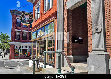 Main St. Riverhead Long Island New York Stock Photo - Alamy