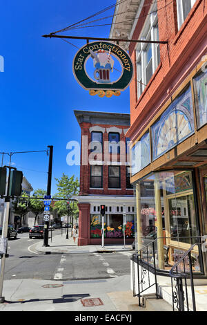 Main St. Riverhead Long Island New York Stock Photo - Alamy