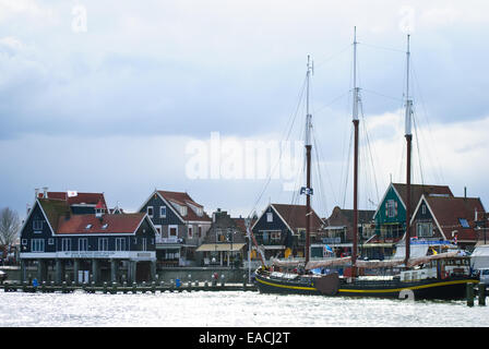 Cruise of Volendam at the town pier Stock Photo