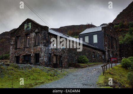 Sygun Copper mine visitor centre, near Beddgelert, Gwynedd, Wales Stock Photo