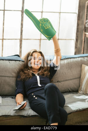 Smiling Female Football Fan Yellow Shirt Brazil Sign Isolated Grey Stock  Photo by ©VitalikRadko 354079220