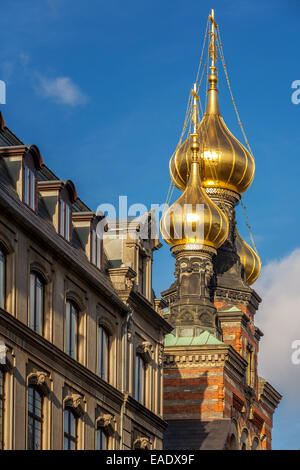 Alexander Nevsky Church, Russian Orthodox church, Copenhagen, Denmark Stock Photo
