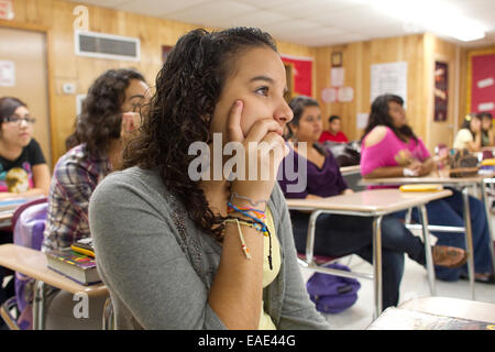 Achieve Early College High School in McAllen, Texas on the campus of South Texas College. Stock Photo