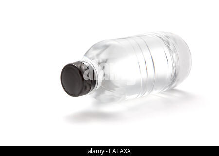 plastic water bottle isolated on white background Stock Photo