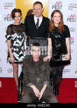 Hollywood, CA. 12th Nov, 2014. Kristen Stewart, Wash Westmoreland, Julianne Moore, Richard Glatzer at arrivals for STILL ALICE Premiere at AFI FEST 2014, Dolby Theatre, Hollywood, CA November 12, 2014. Credit:  Xavier Collin/Everett Collection/Alamy Live News Stock Photo