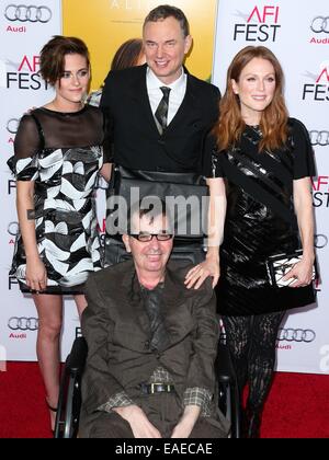 Hollywood, CA. 12th Nov, 2014. Kristen Stewart, Wash Westmoreland, Julianne Moore, Richard Glatzer at arrivals for STILL ALICE Premiere at AFI FEST 2014, Dolby Theatre, Hollywood, CA November 12, 2014. Credit:  Xavier Collin/Everett Collection/Alamy Live News Stock Photo