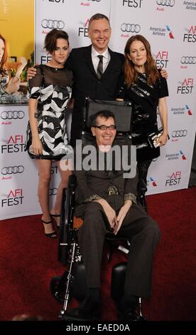 Hollywood, CA. 12th Nov, 2014. Kristen Stewart, Richard Glatzer, Wash Westmoreland, Julianne Moore at arrivals for STILL ALICE Premiere at AFI FEST 2014, Dolby Theatre, Hollywood, CA November 12, 2014. Credit:  Dee Cercone/Everett Collection/Alamy Live News Stock Photo