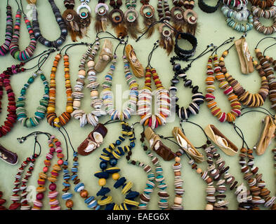 Various jewelery and necklaces,  photographed in Zrenjanin 27th September 2014 Stock Photo
