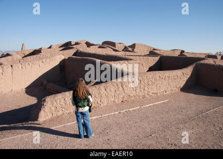 The Paquime Ruins complex dates from AD 900-1340, Casas Grandes, Chihuahua, Mexico Stock Photo