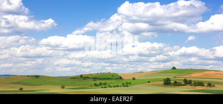Landscape in the Hegau, Germany Stock Photo