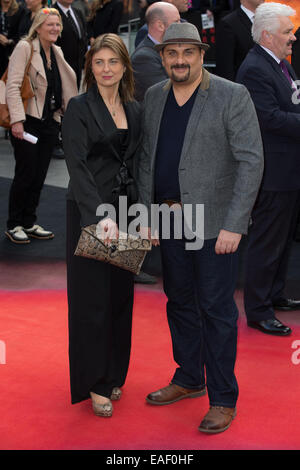 European premiere of 'Godzilla' held at the Odeon Leicester Square - Arrivals  Featuring: Mem Ferda Where: London, United Kingdom When: 11 May 2014 Stock Photo