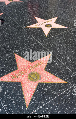 Hollywood Walk of fame, Los Angeles, California