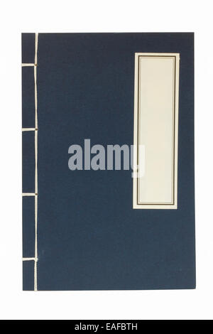 Blank Notebook isolated on white background. Copy Space Stock Photo - Alamy