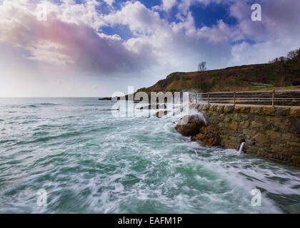 Coastal scene on Guernsey  Channel Islands UK Stock Photo