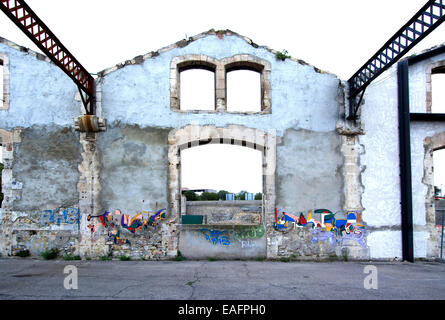Abandoned factory. France. Europe. Stock Photo