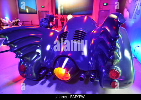 The Bat cave at Warner Bros studios in Los Angeles Stock Photo