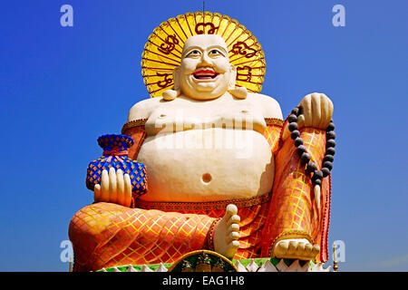 Big Chinese Buddha in Thailand, Ko Samui Island Stock Photo