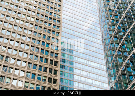 High-rise office buildings in La D√©fense business district, Paris Stock Photo