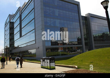 The Nova Scotia Power Corporate Headquarters located along the waterfront in Halifax Stock Photo