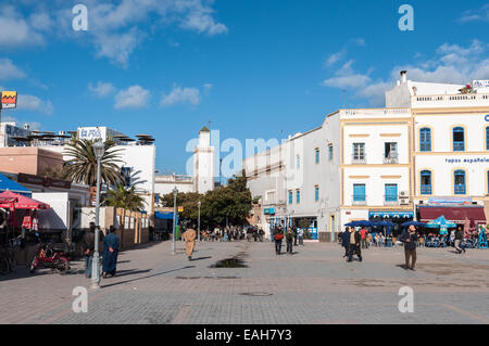Central plaza of Essaouira, Morocco, Africa, Stock Photo