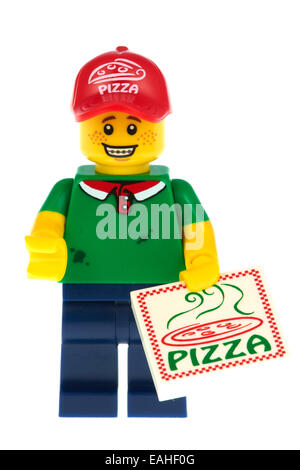 Lego minifigures pizza online guy