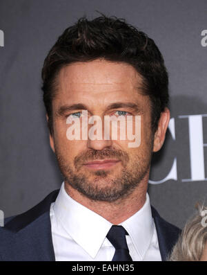 Hollywood, California, USA. 14th Nov, 2014. Gerard Butler arrives for the The Hollywood Film Awards 2014 at the Hollywood Palladium. © Lisa O'Connor/ZUMA Wire/Alamy Live News Stock Photo