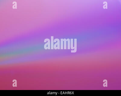 Reflections on compact disc. Colorful abstraction Stock Photo