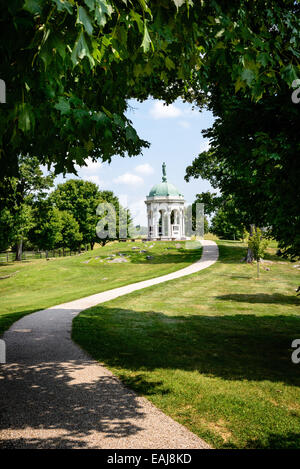 Maryland Monument, Antietam National Battlefield, Sharpsburg, MD Stock Photo