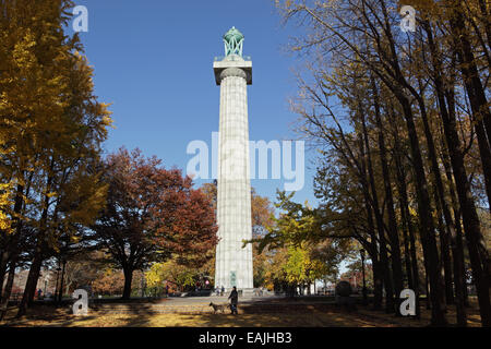 Prison Ship Martyrs Monument in Fort Greene Park, Brooklyn, New York Stock Photo