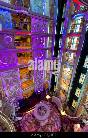 Inside Royal Caribbean S Brilliance Of The Seas Cruise Ship Stock Photo