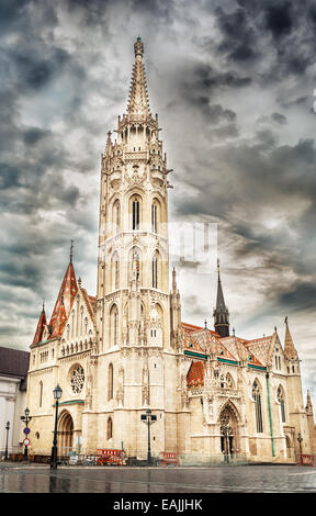 Matthias Church in Budapest, Hungary Stock Photo - Alamy