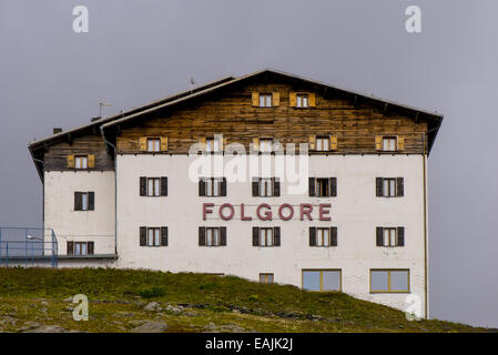 Folgore, Stelvio Pass, Passo dello Stelvio, Stilfser Joch, Area Leader, Ortler Alps, Val Venosta, South Tyrol, Italy, Europe Stock Photo