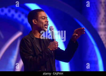 Chris Rock  at BET's 106 & Park - presented as the host of The 2014 BET Award Show  Featuring: Chris Rock Where: Manhattan, New York, United States When: 14 May 2014 Stock Photo