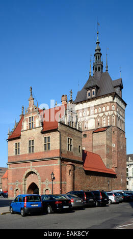 Foregate with the Amber Museum, Gdansk, Pomeranian Voivodeship, Poland Stock Photo