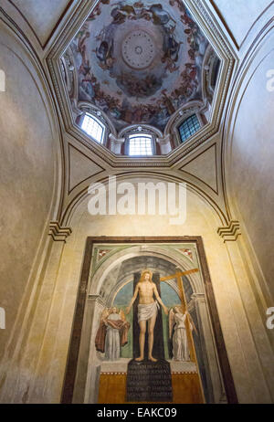 Italy, Milan, the Sant'Ambogio church interior Stock Photo