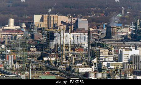 Marl Chemical Park, aerial view, Hüls, Marl, North Rhine-Westphalia, Germany Stock Photo