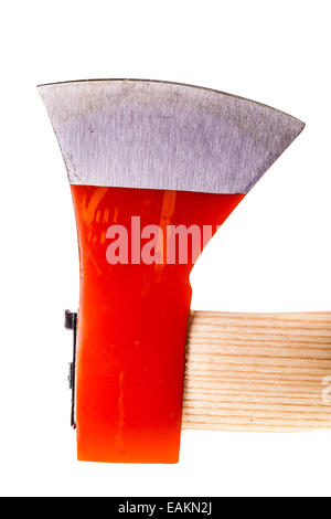 a clean hatchet isolated over a white background Stock Photo