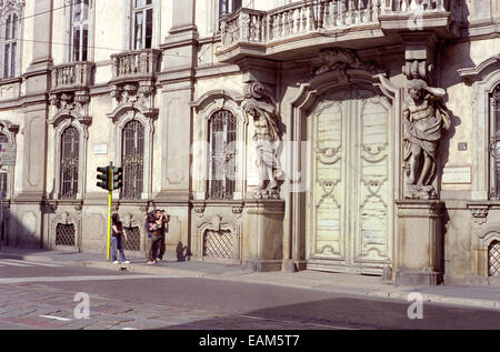 Italy, Lombardy, Milan, Corso Magenta, Palazzo Litta Palace Stock Photo