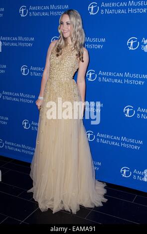 New York's young philanthropists gather at the American Museum of Natural History for 2014 Museum Dance 'Star Studded' in New York City  Featuring: Elizabeth Kurpis Where: New York City, New York, United States When: 15 May 2014 Stock Photo