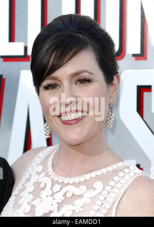 Celebrities attend the world premiere of 'A Million Ways To Die in the West' at Westwood Village Theatre - Arrivals  Featuring: Rachel McFarlane Where: Los Angeles, California, United States When: 16 May 2014 Stock Photo