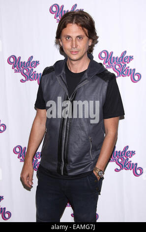 Opening night after party for Under My Skin held at KTCHN restaurant - Arrivals.  Featuring: Jonathan Cheban Where: New York, New York, United States When: 16 May 2014 Stock Photo