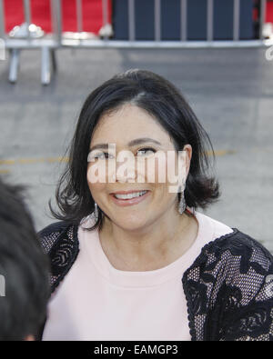 Celebrities attend the world premiere of 'A Million Ways To Die in the West' at Westwood Village Theatre - Outside Arrivals  Featuring: Alex Borstein Where: Westwood, California, United States When: 16 May 2014 Stock Photo