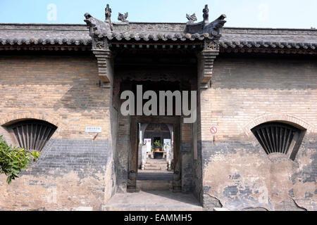 Jinzhong Wang Courtyard Stock Photo