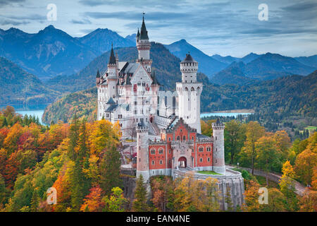 Neuschwanstein Castle, Germany. Stock Photo