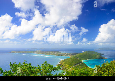 Virgin Gorda in the British Virgin Islands of the Carribean. Stock Photo