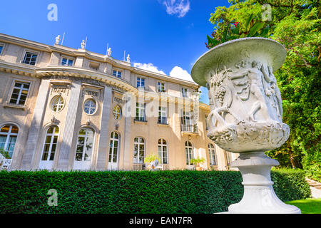 The Wannsee House. The villa was used by senior members of the Nazi party as a conference center and is a now a museum. Stock Photo
