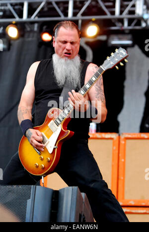 Rock on the Range 2014, eighth year  Featuring: Down Where: Columbus, Illinois, United States When: 16 May 2014 Stock Photo