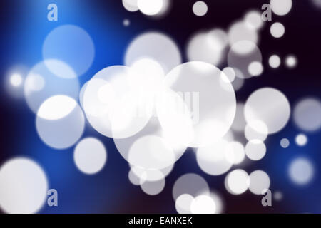 abstract blue background with bokeh Stock Photo - Alamy
