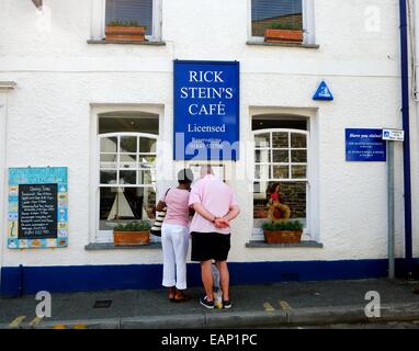 Rick Stein's café Padstow Cornwall England uk Stock Photo